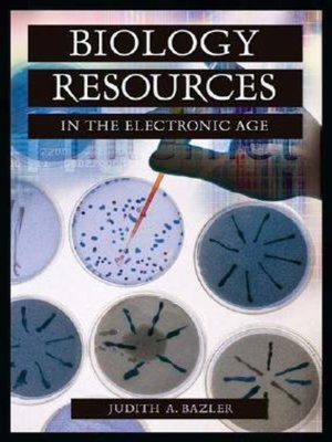 cover image of Biology Resources in the Electronic Age